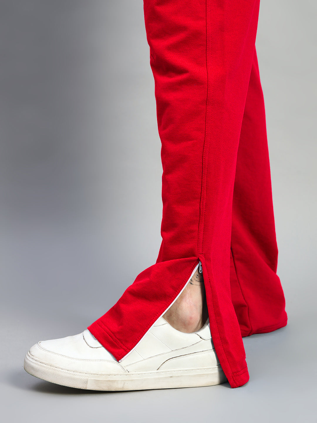 HERSHEY SIDE SLIT JOGGERS (RED)