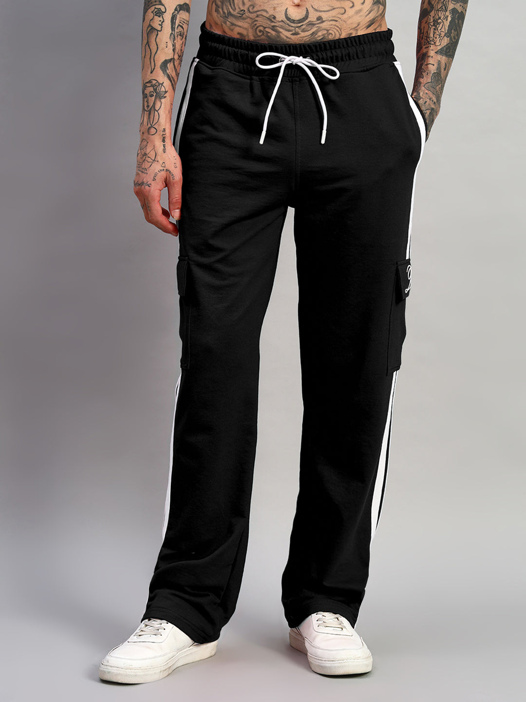 SCOTIA STRIPE JOGGERS (BLACK)