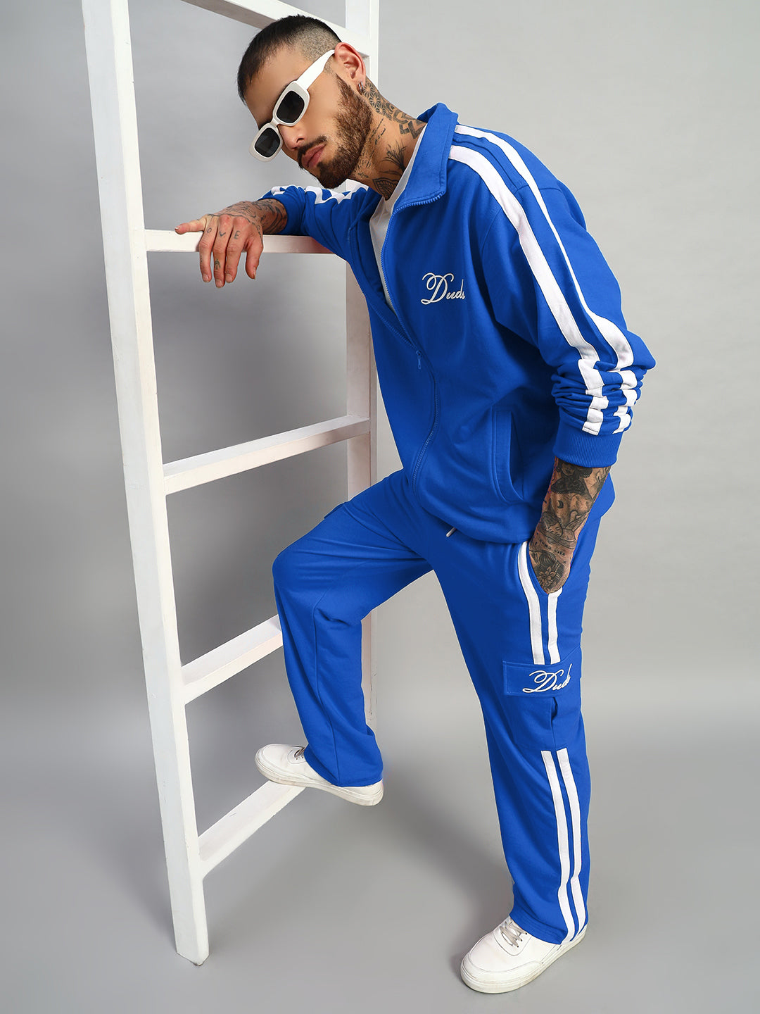 Scotia Co-Ord Set (Royal Blue)