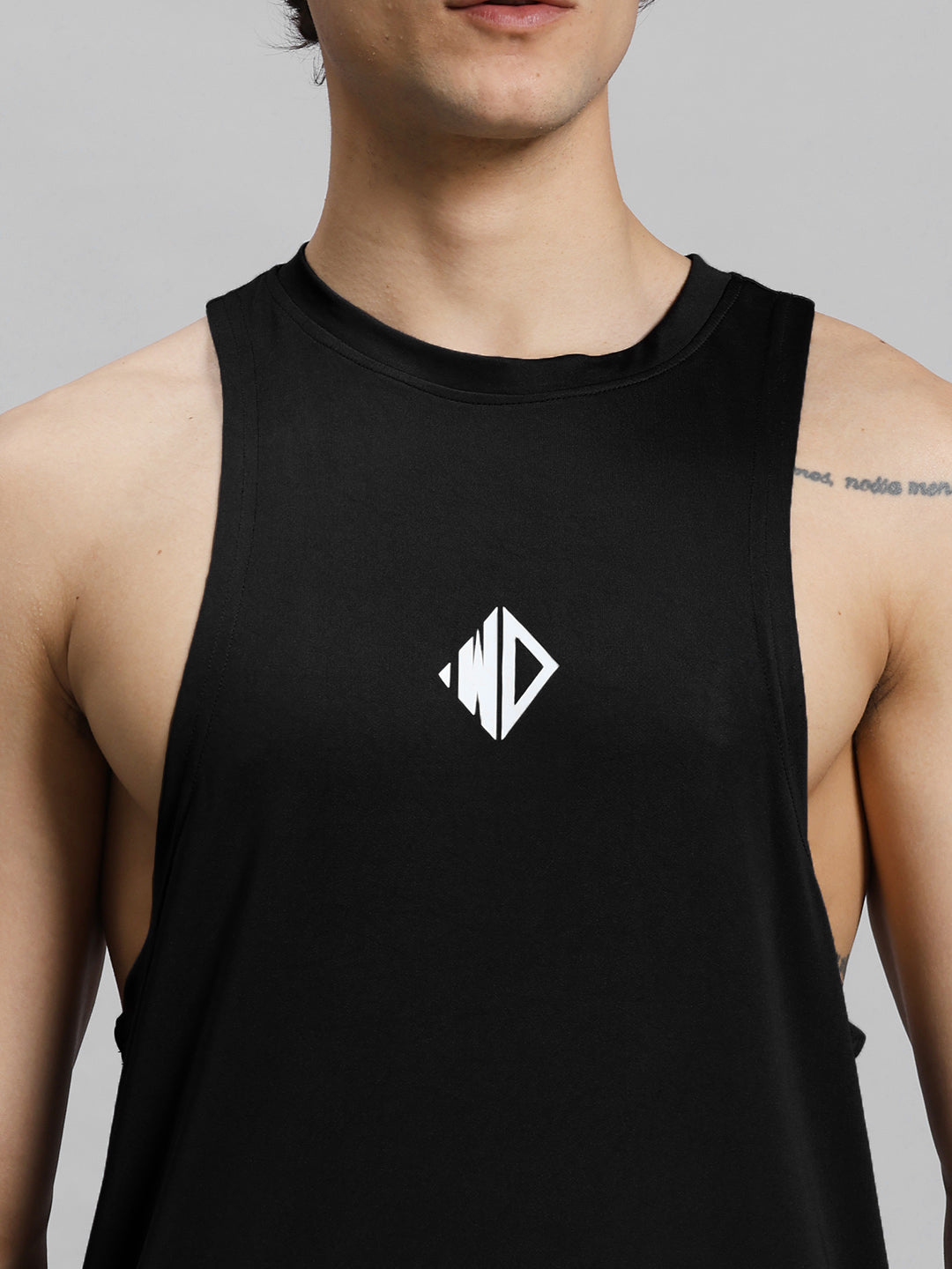 WD STRINGER GYM T-SHIRT (BLACK)