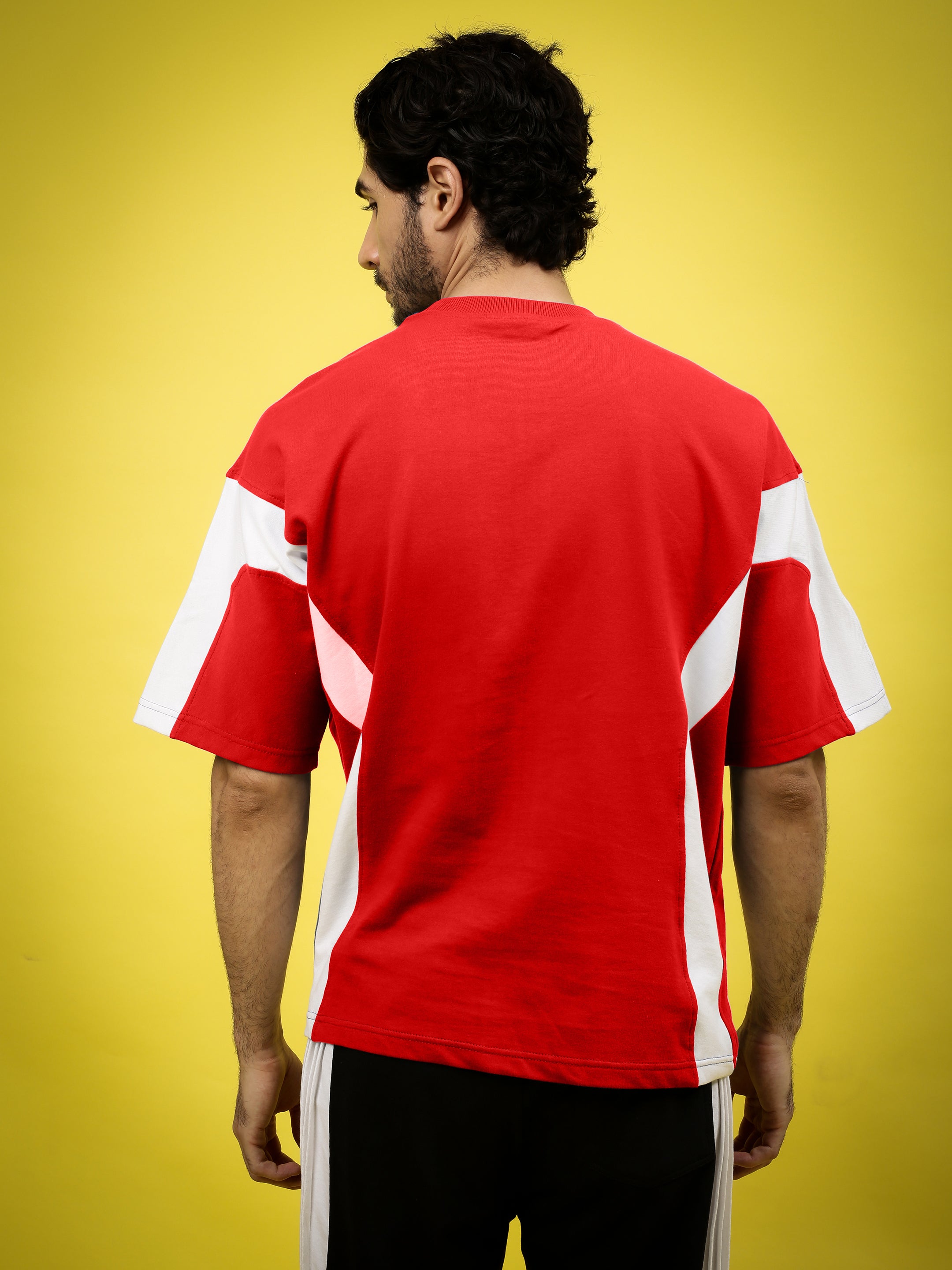 Wild Force Over-Sized T-Shirt (Red-White)