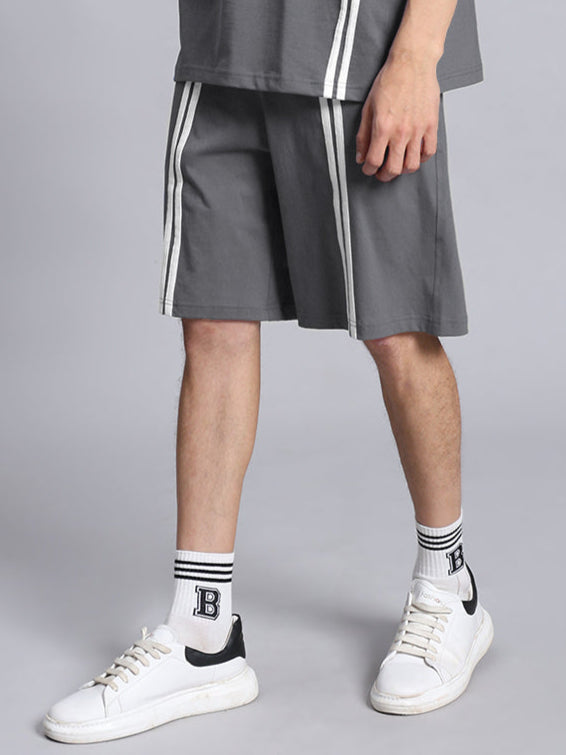 OUTLOOK REGULAR FIT SHORTS (GREY)