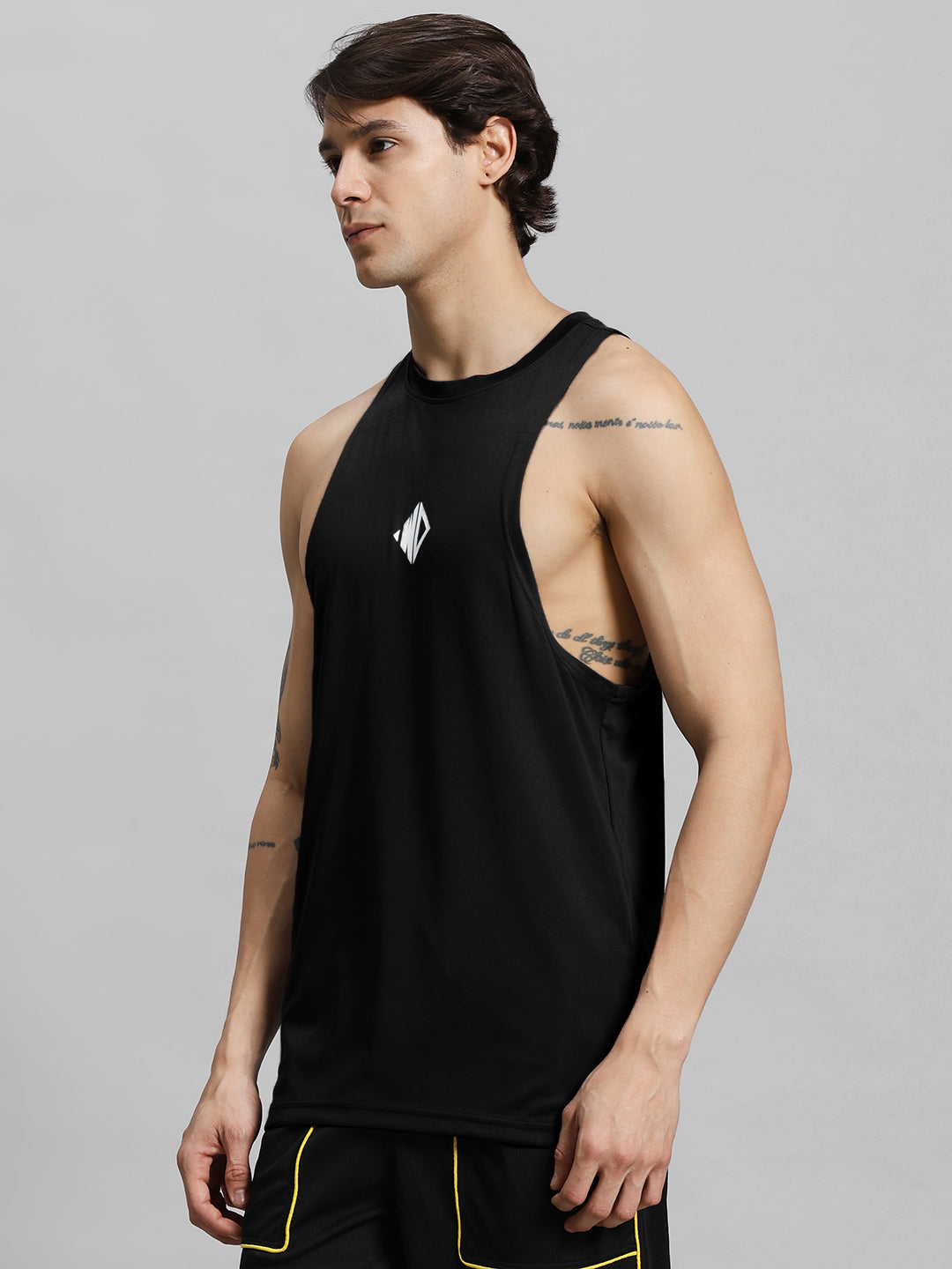 WD STRINGER GYM T-SHIRT (BLACK)