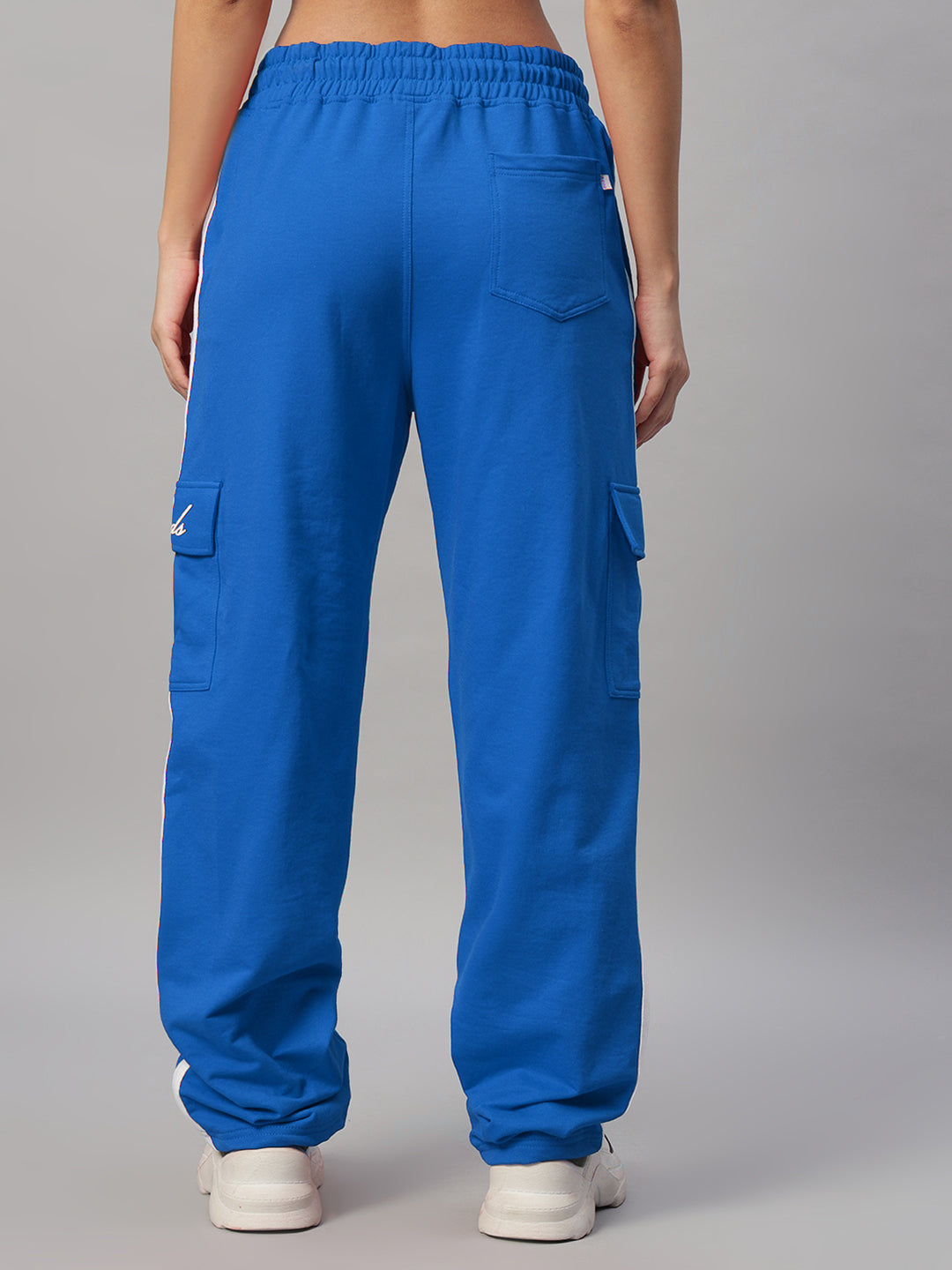 WOMEN'S SCOTIA STRIPE JOGGERS (ROYAL BLUE)