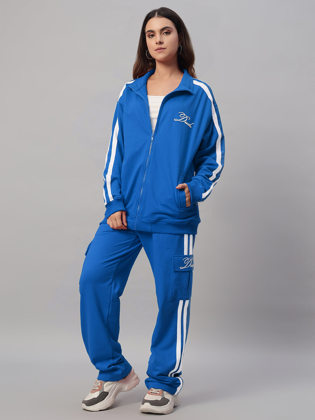 Women's Scotia Co-Ord Set (Royal Blue)