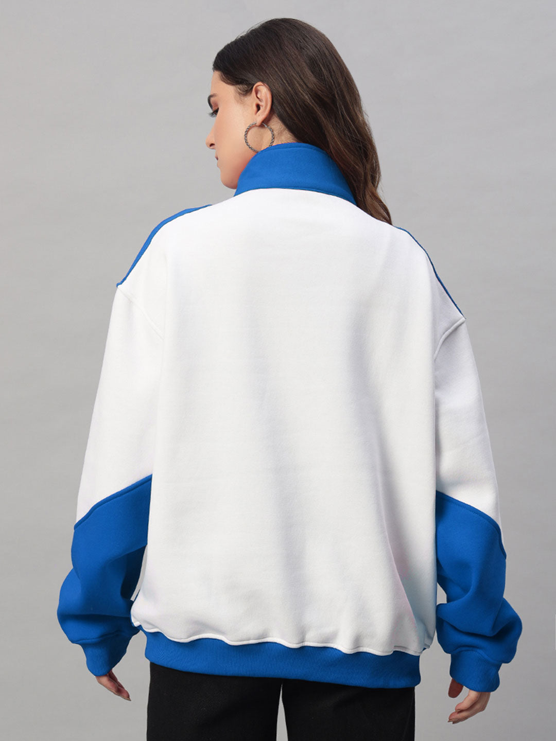 WOMEN'S SPEEDING COLORBLOCK JACKET (ROYAL BLUE)