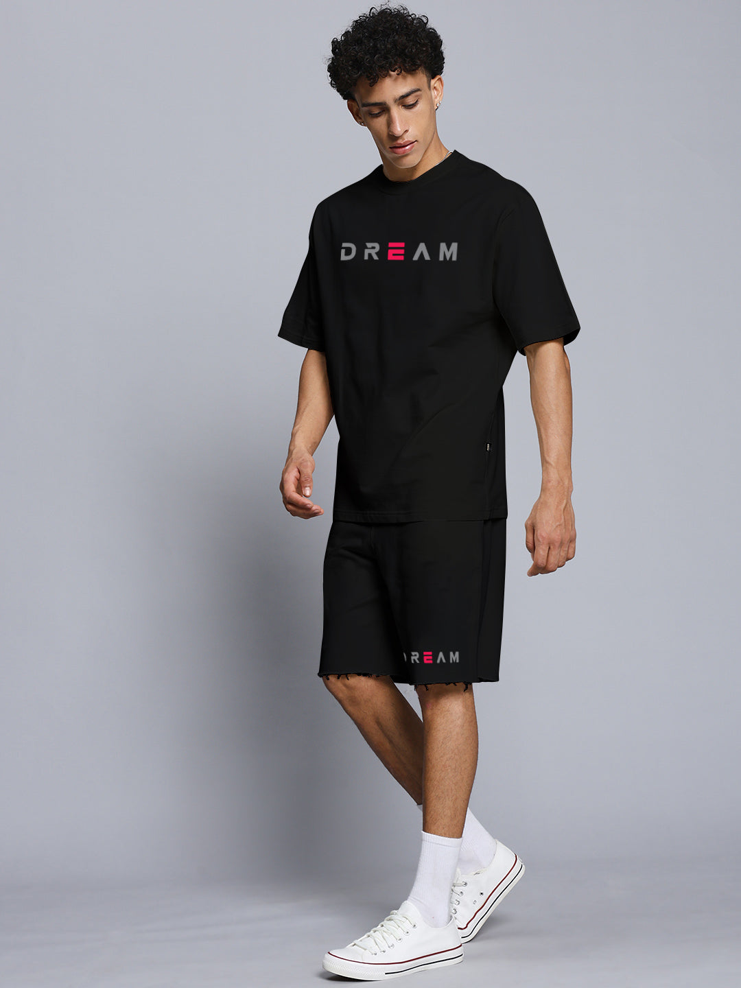 FANCY DREAM CO-ORD SET (BLACK)