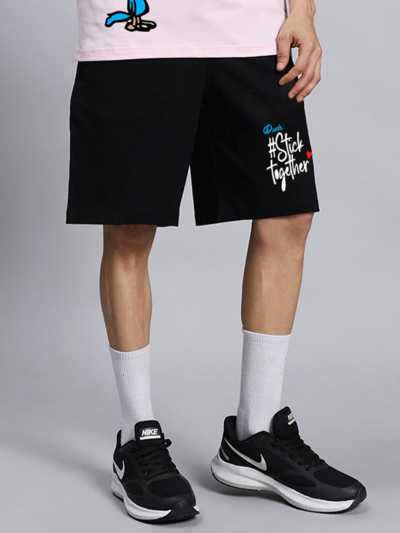 COOL PALS REGULAR FIT SHORTS (BLACK)