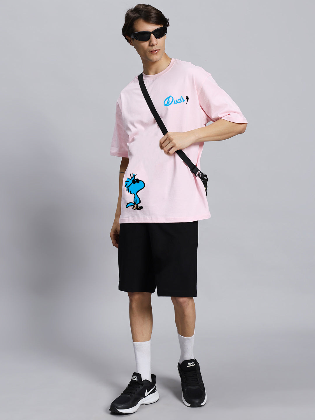 COOL PALS SUMMER CO-ORD SET (PINK BLACK)