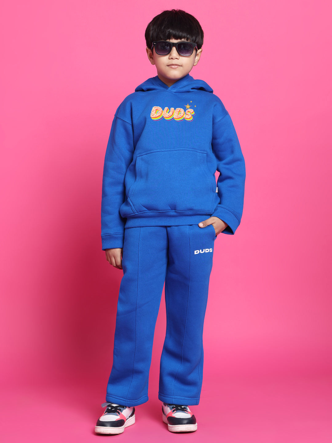 BORN TO SHINE CO-ORD FOR BOYS & GIRLS (BLUE)