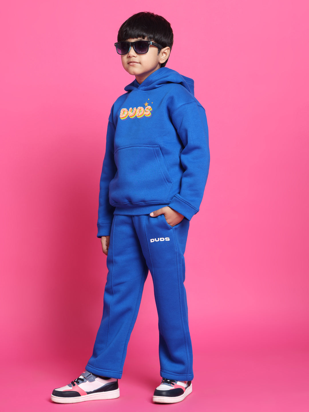 BORN TO SHINE CO-ORD FOR BOYS & GIRLS (BLUE)