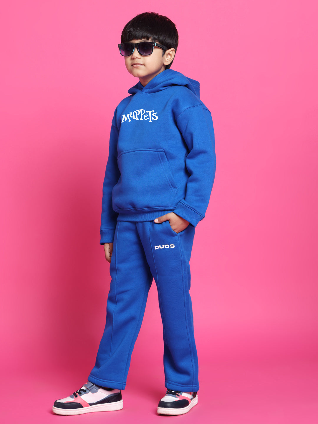 MUPPETS OVERSIZED HOODIE FOR BOYS & GIRLS (R BLUE)