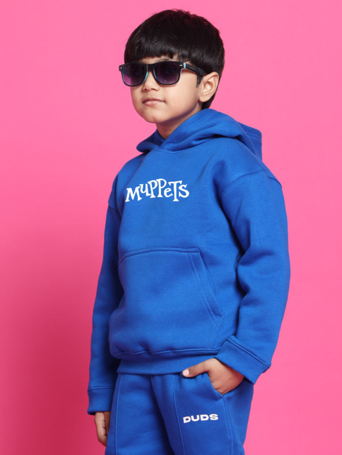 MUPPETS OVERSIZED HOODIE FOR BOYS & GIRLS (R BLUE)