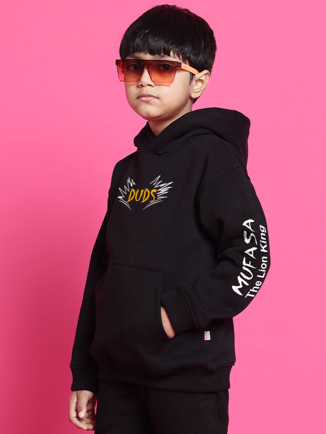 Mufasa Oversized Hoodie Boys & Girls (Black)