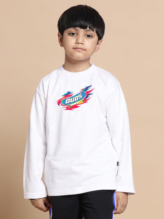 ALIEN OVERSIZED SWEATSHIRT BOYS & GIRLS (WHITE)