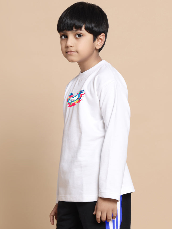 ALIEN OVERSIZED SWEATSHIRT BOYS & GIRLS (WHITE)