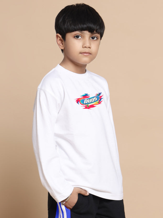 ALIEN OVERSIZED SWEATSHIRT BOYS & GIRLS (WHITE)