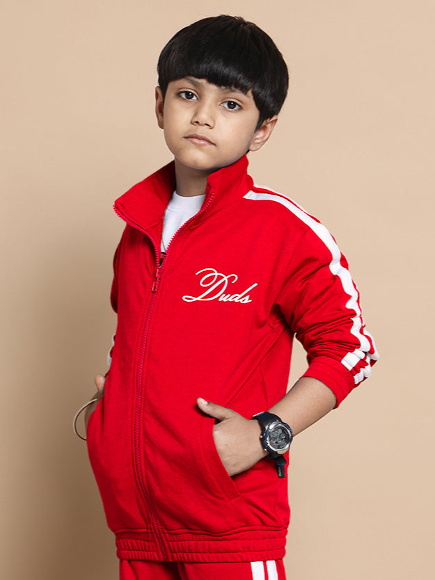 SCOTIA JACKET FOR BOYS & GIRLS (RED)