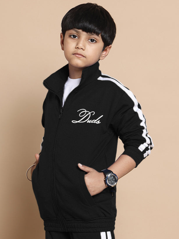 SCOTIA JACKET FOR BOYS & GIRLS (BLACK)