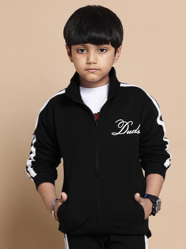 SCOTIA JACKET FOR BOYS & GIRLS (BLACK)