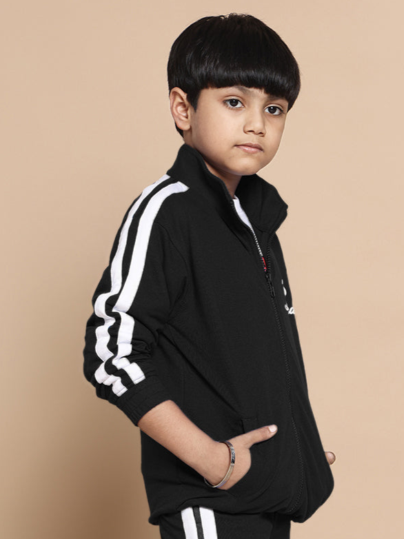 SCOTIA JACKET FOR BOYS & GIRLS (BLACK)