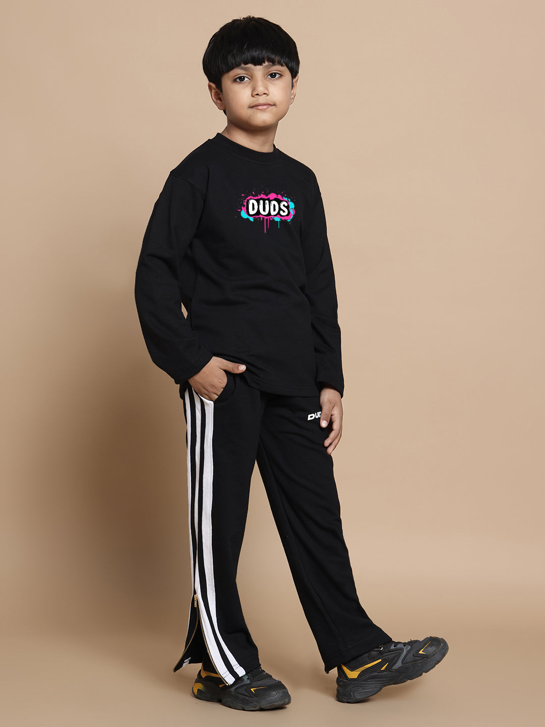 INSANE RABBIT CO-ORD SET FOR BOYS & GIRLS (BLACK)