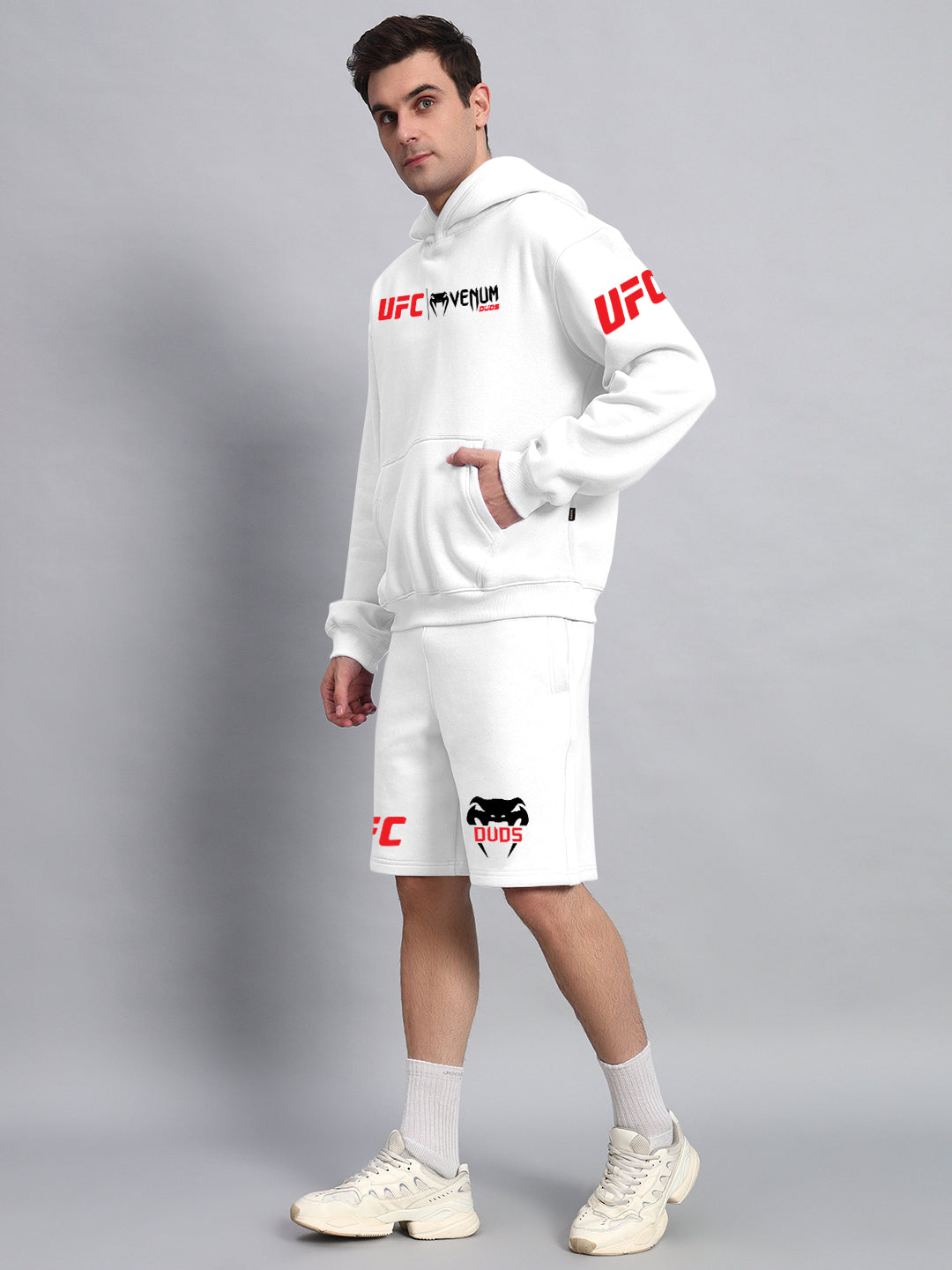 Venum Fleece Co-Ord (White)