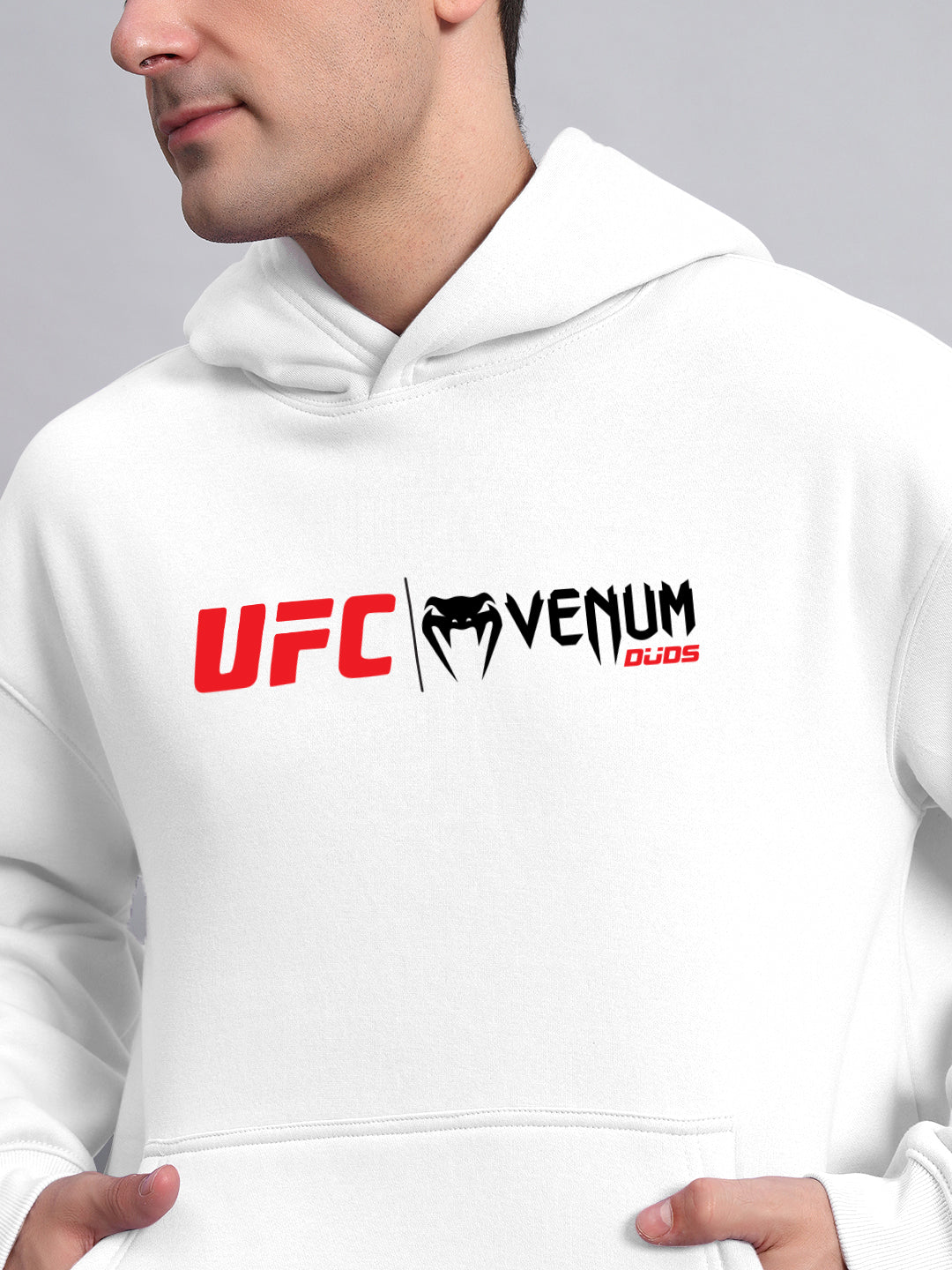 Venum Fleece Hoodie (White)