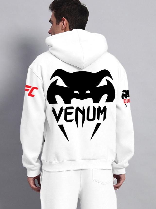 Venum Fleece Hoodie (White)