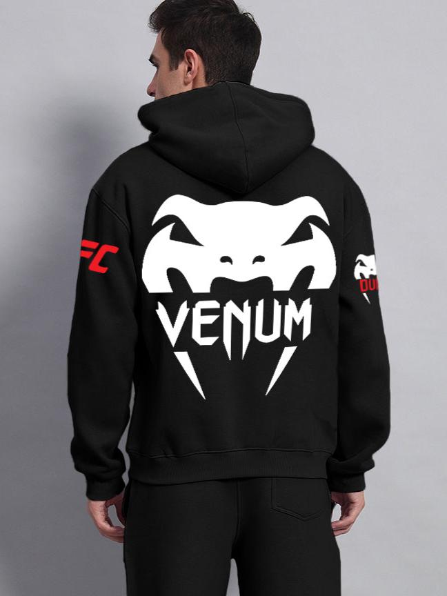 Venum Fleece Hoodie (Black)