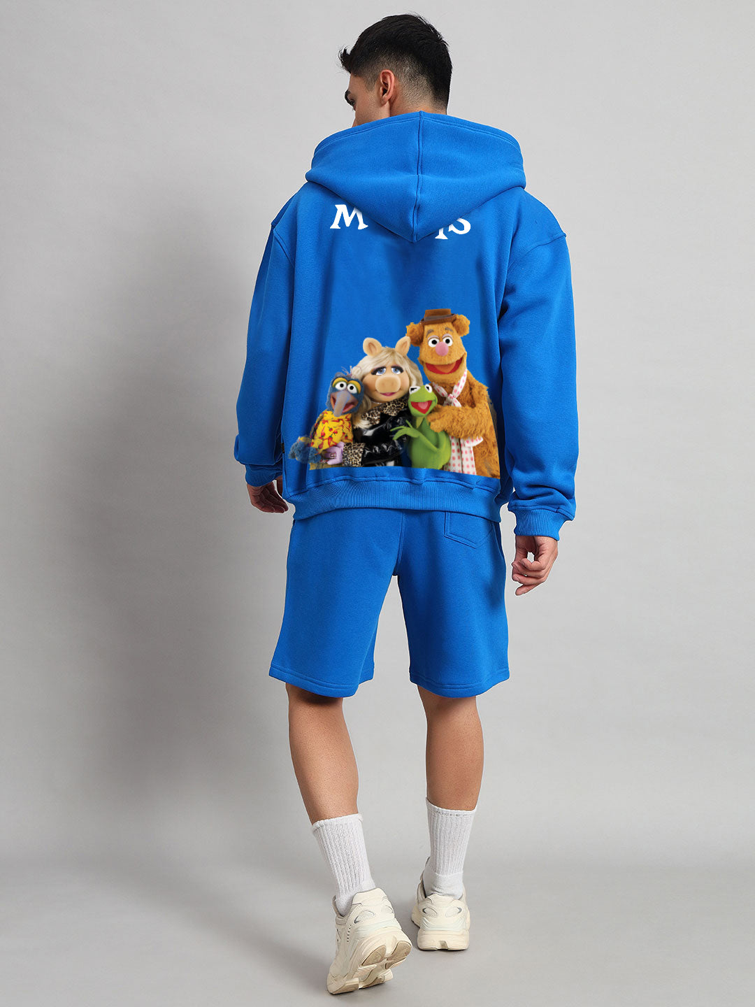 Muppet Fleece Shorts (Blue)