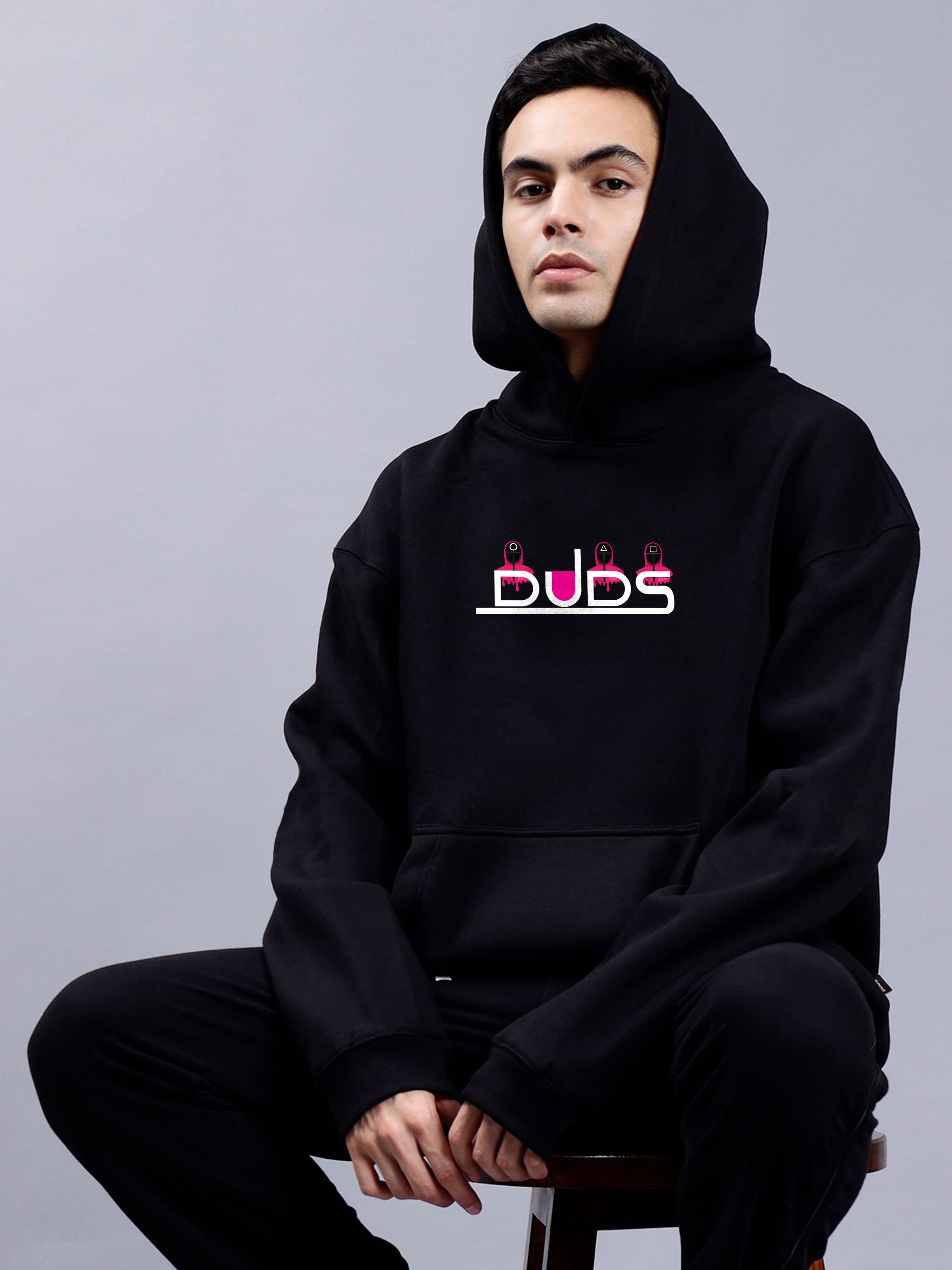 Squid Game Oversized Hoodie (Black)