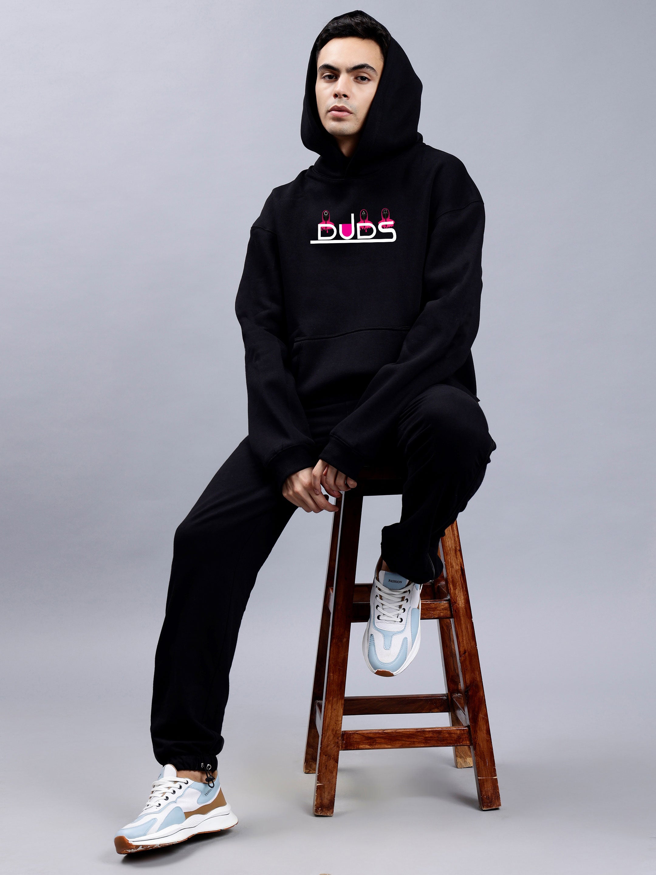 Squid Game Oversized Hoodie (Black)