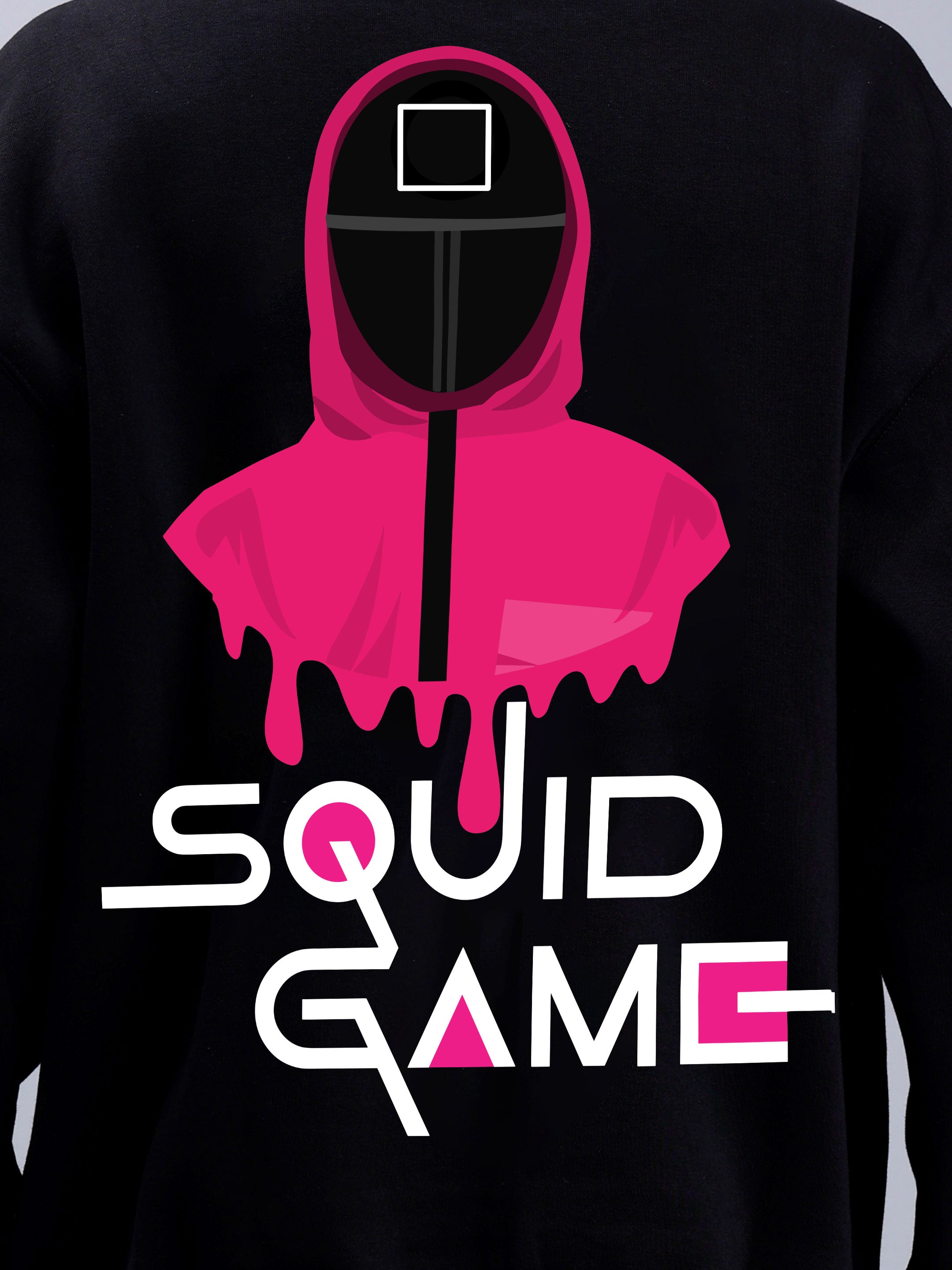 Squid Game Oversized Hoodie (Black)