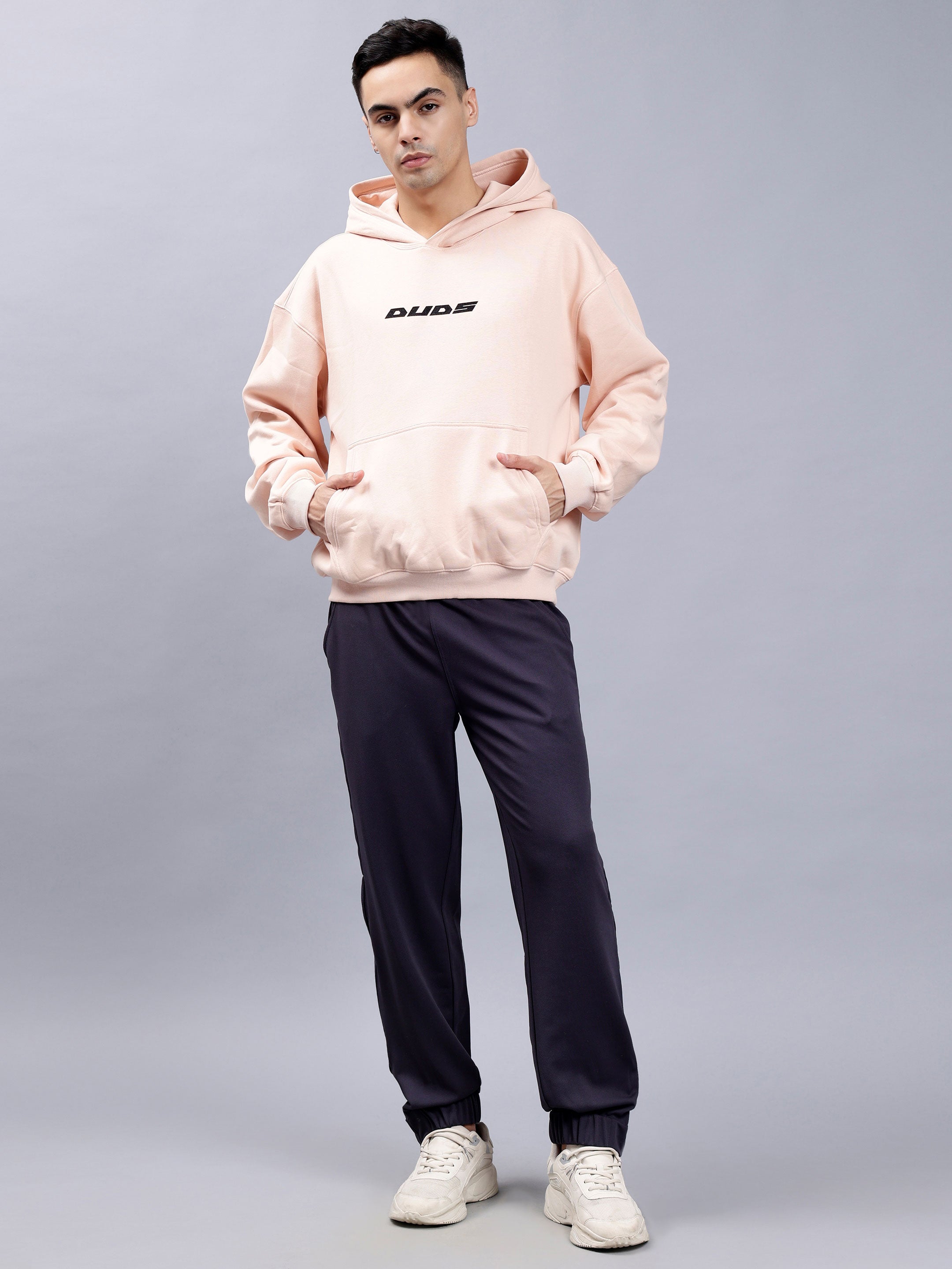 Drip Cupid Over- Sized Hoodies (Beige)