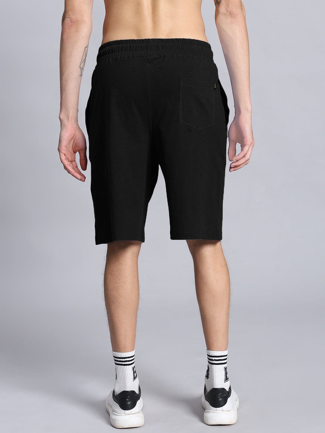 OUTLOOK SUMMER CO-ORD SHORTS SET (BLACK)