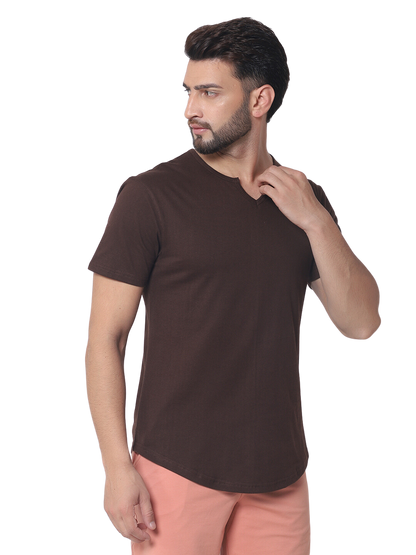 Viking Regular Fit T-Shirt (Brown) - Wearduds