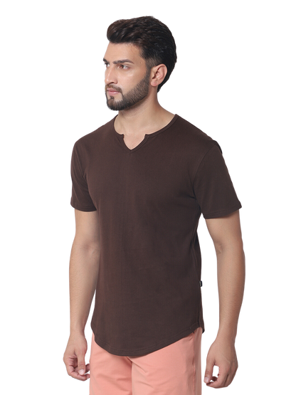 Viking Regular Fit T-Shirt (Brown) - Wearduds