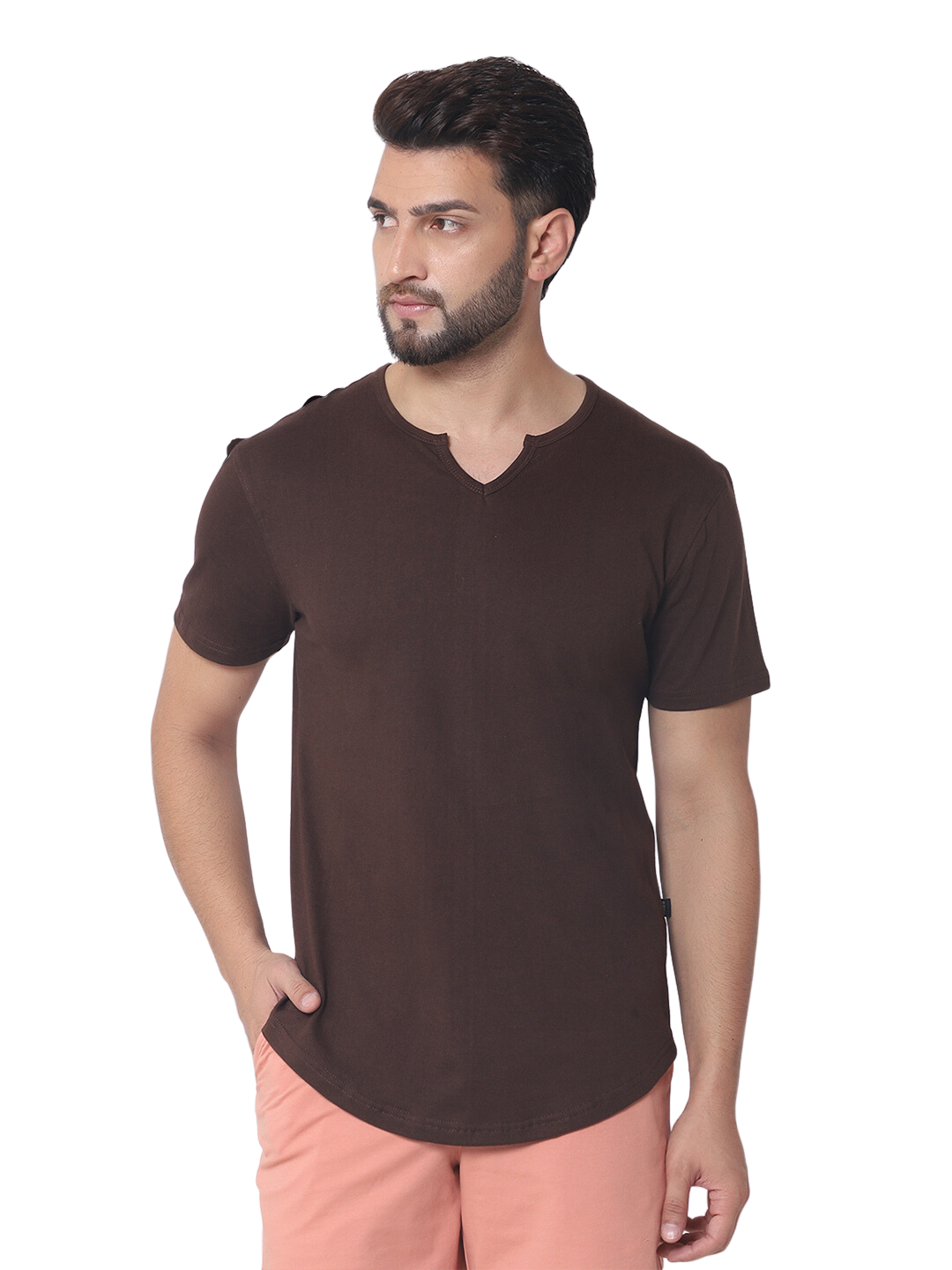 Viking Regular Fit T-Shirt (Brown) - Wearduds